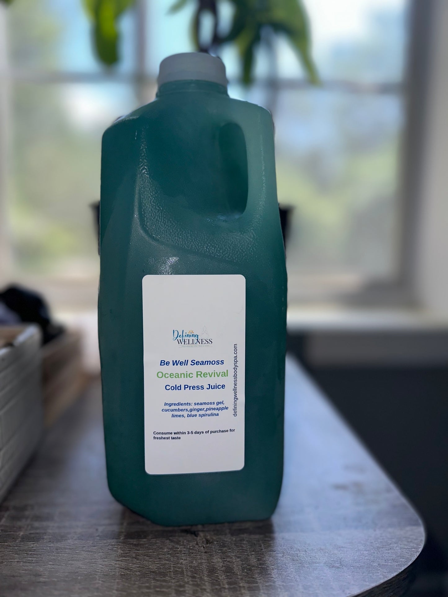 Seamoss Half Gallon Wellness Juice (64oz)