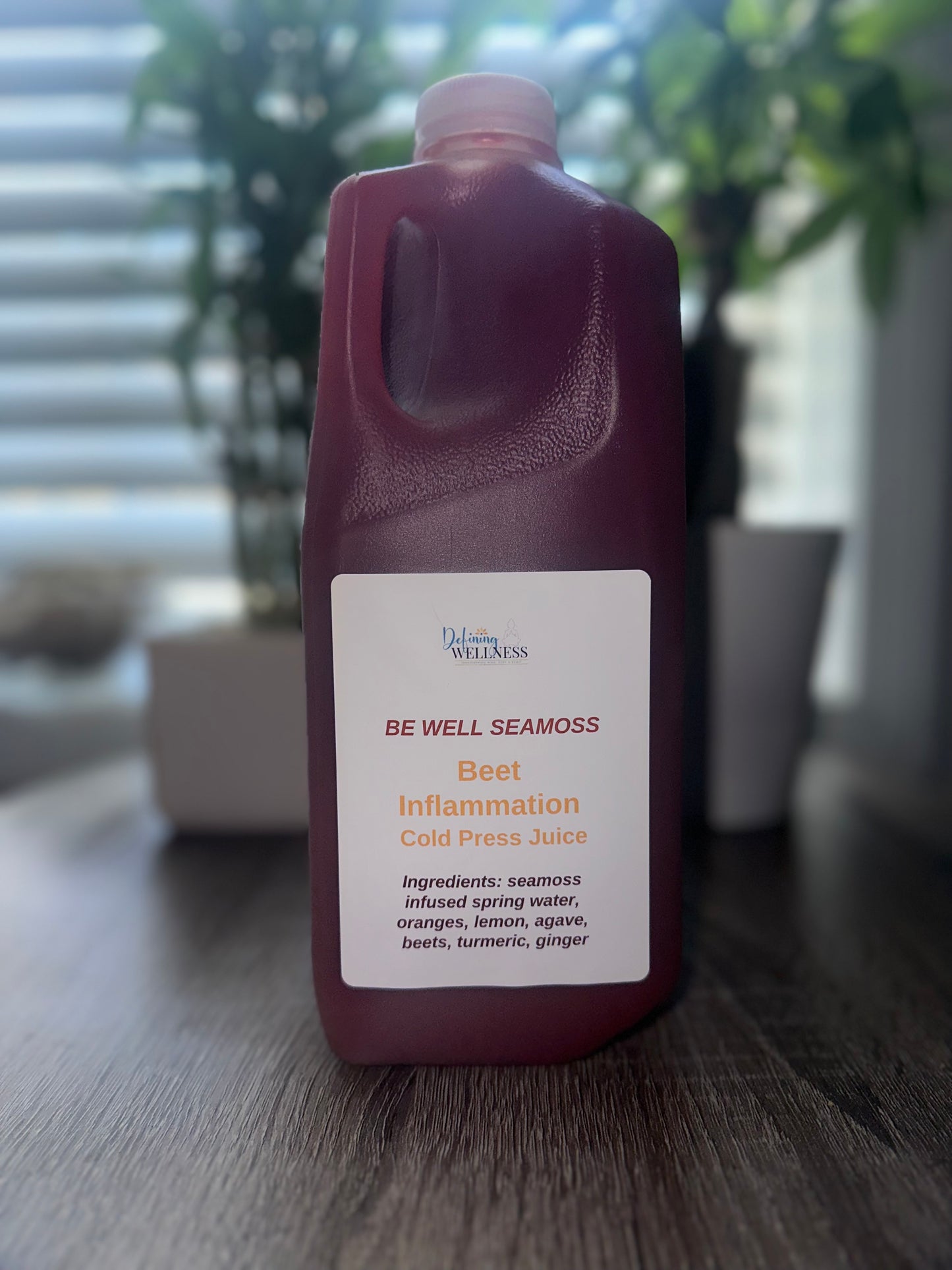 Seamoss Half Gallon Wellness Juice (64oz)