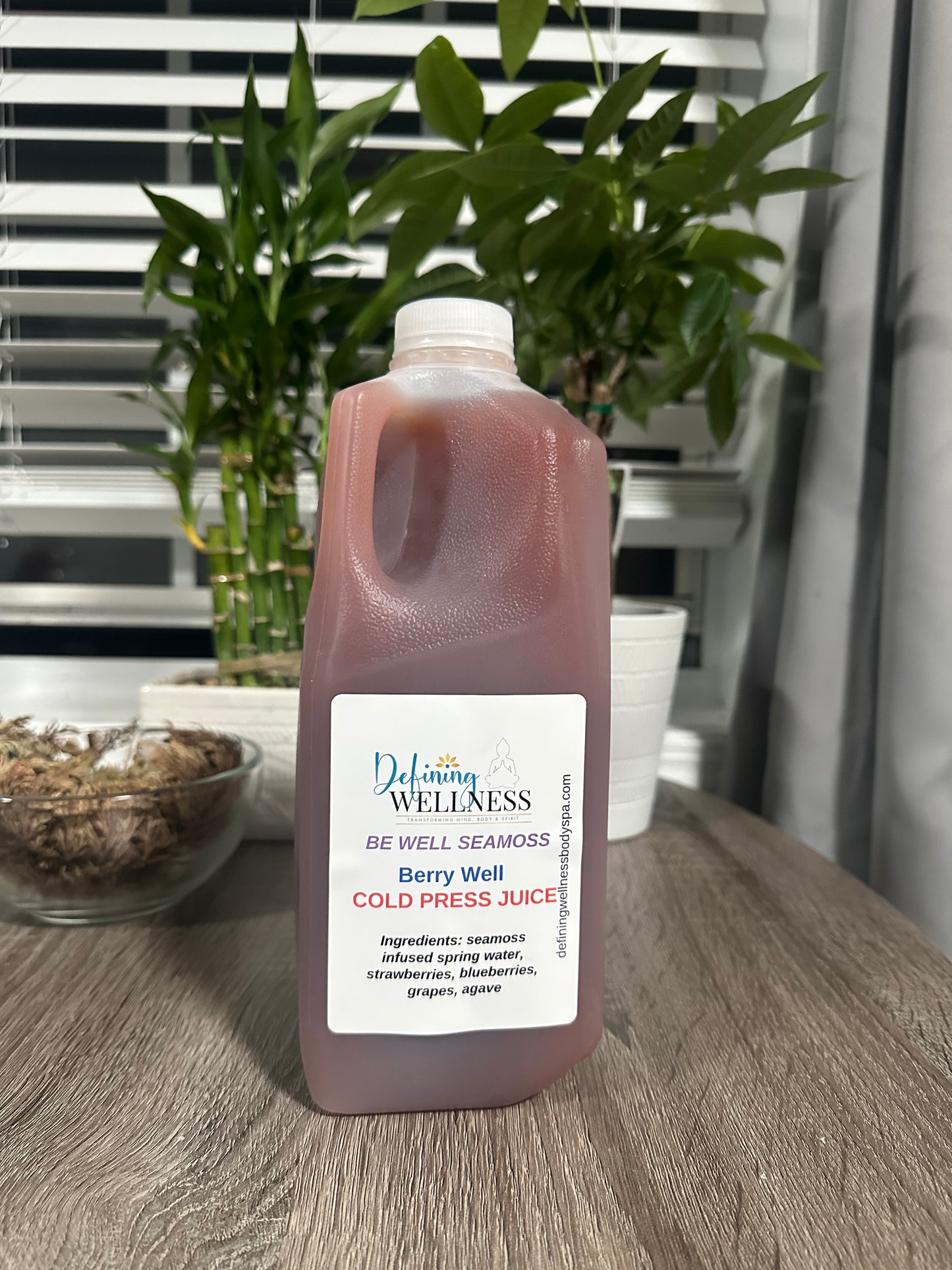 Seamoss Half Gallon Wellness Juice (64oz)