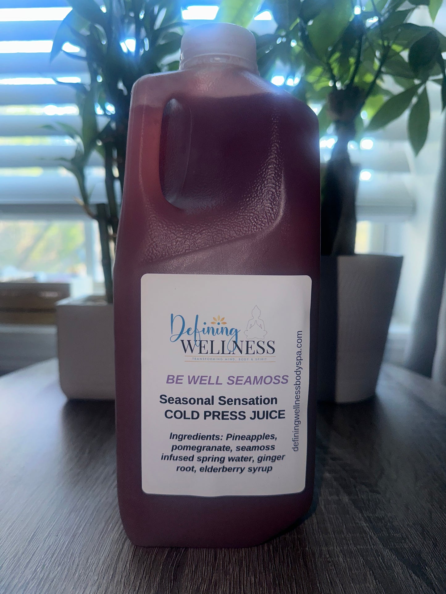 Seamoss Half Gallon Wellness Juice (64oz)